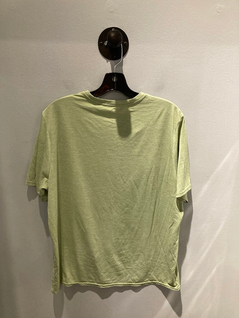 Patagonia SS Crew, Light Green, Men's L