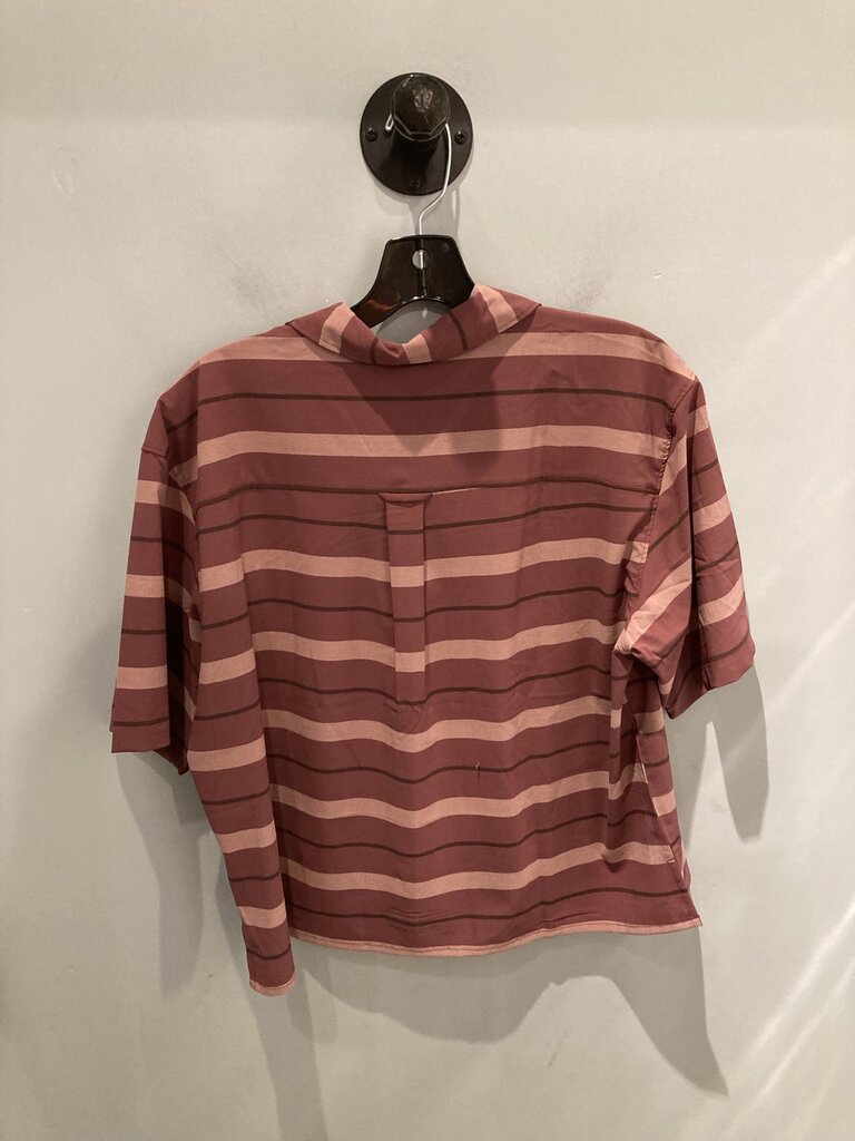 Flylow Tucker Button Top, Ginger/Pink Dawn, Women's M (Sample)