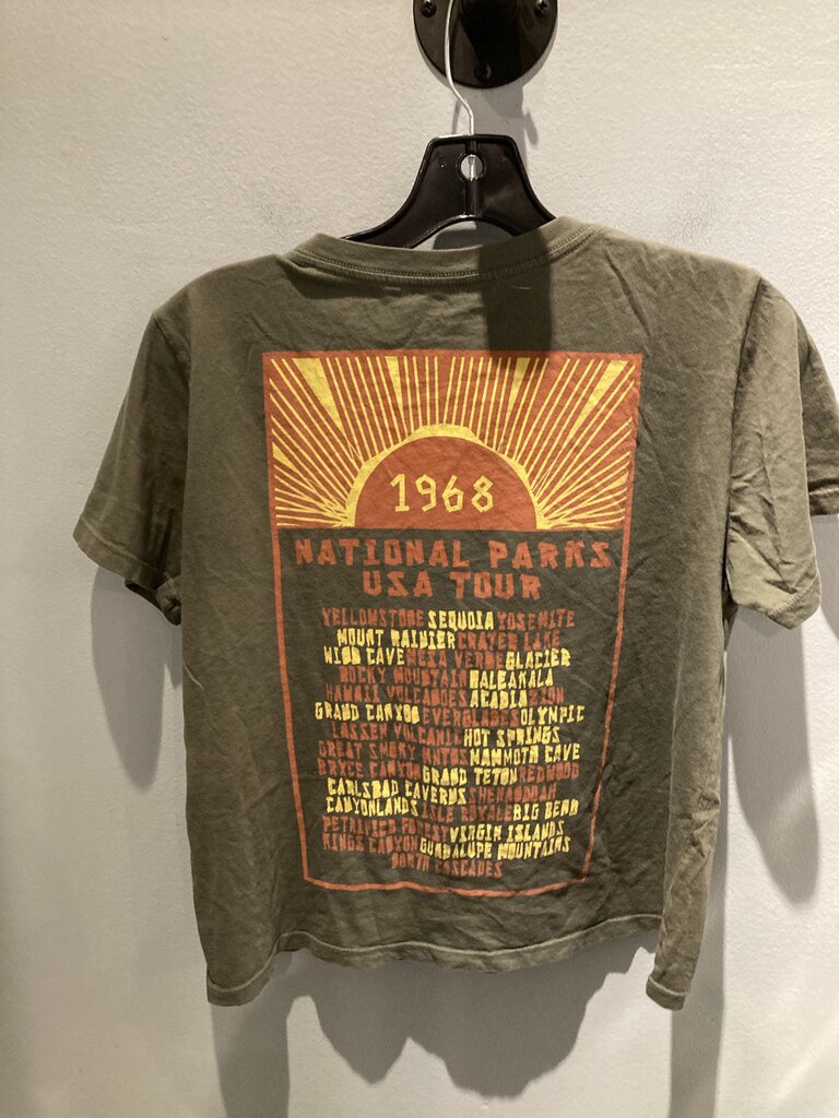 Parks Project SS Crew, Green, Women's S