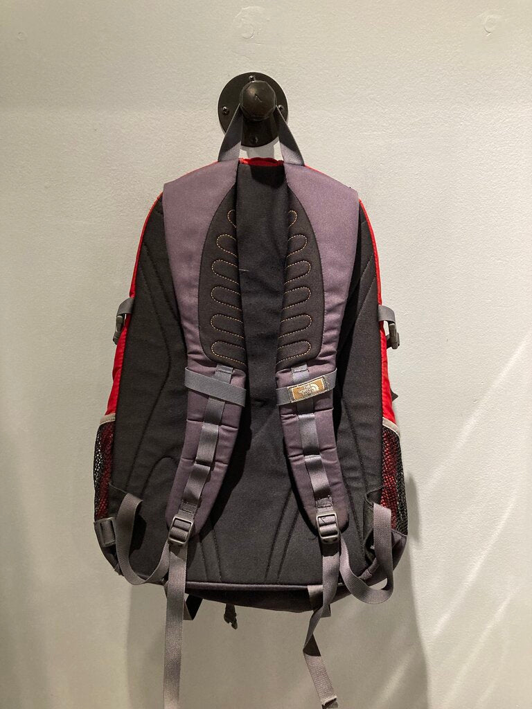 (Wear) The North Face Heckler Backpack, Red/Grey