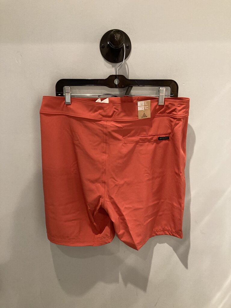 Prana River Boardshort, Ginger Sunset, Men's 32(Sample)