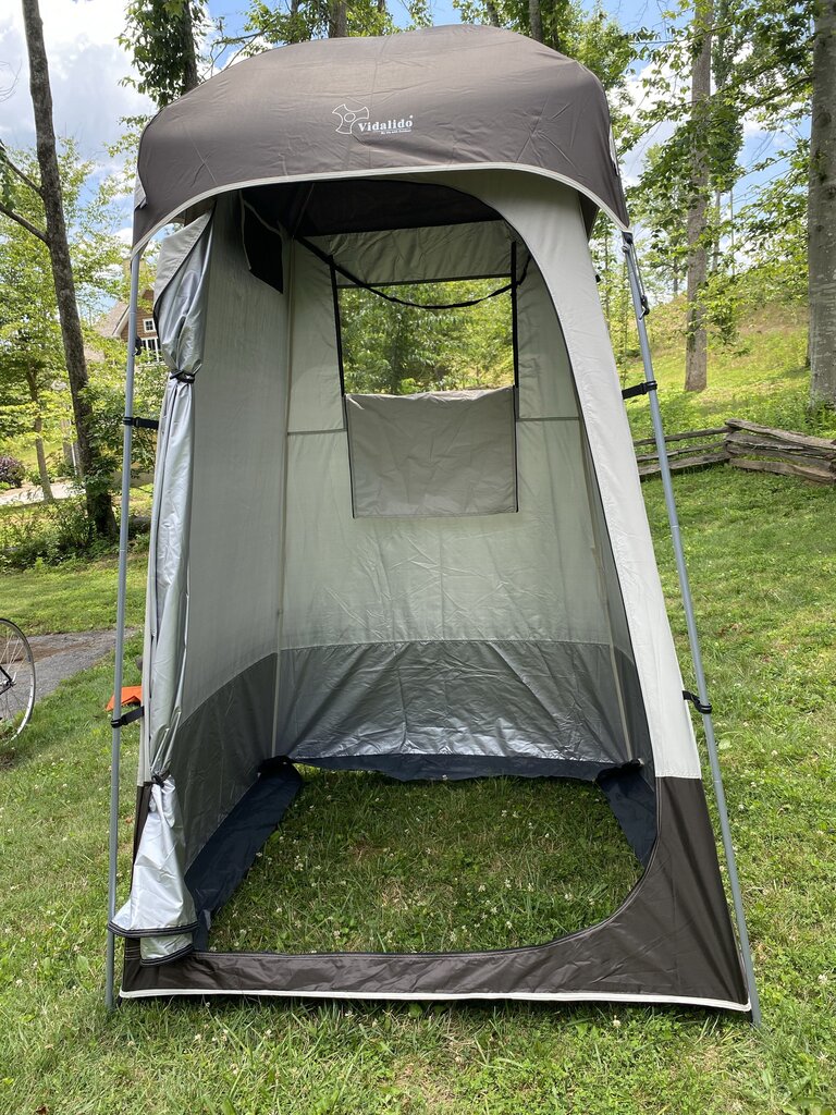 Vidalido Shower Tent, Brown, OS