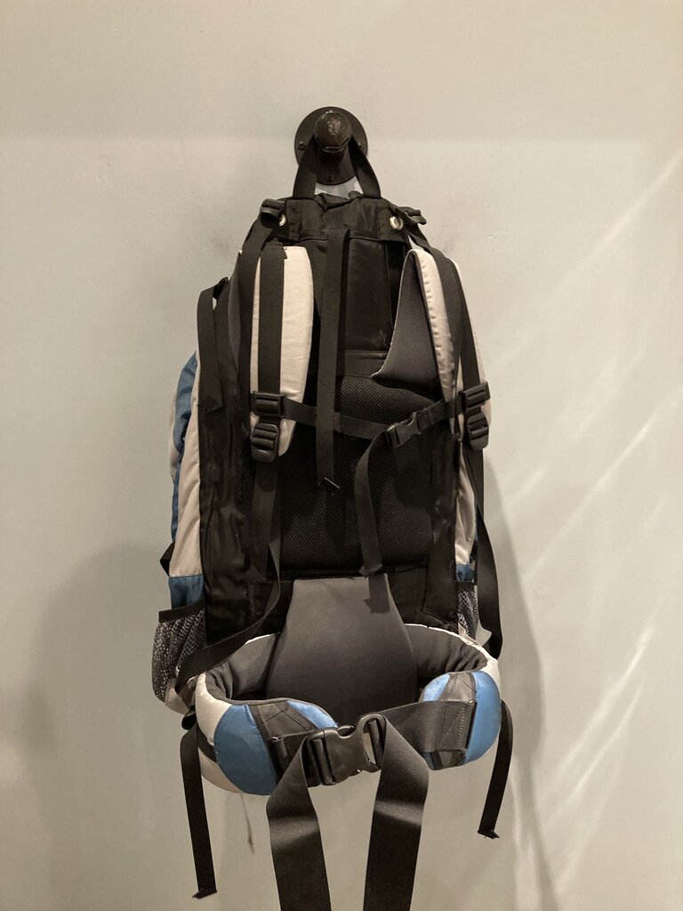 Kelty Coyote Backpack 4500, Grey/Blue, 74L