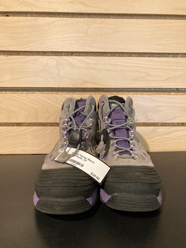 Merrell Thermo Shiver, Grey/Purple, 2.5