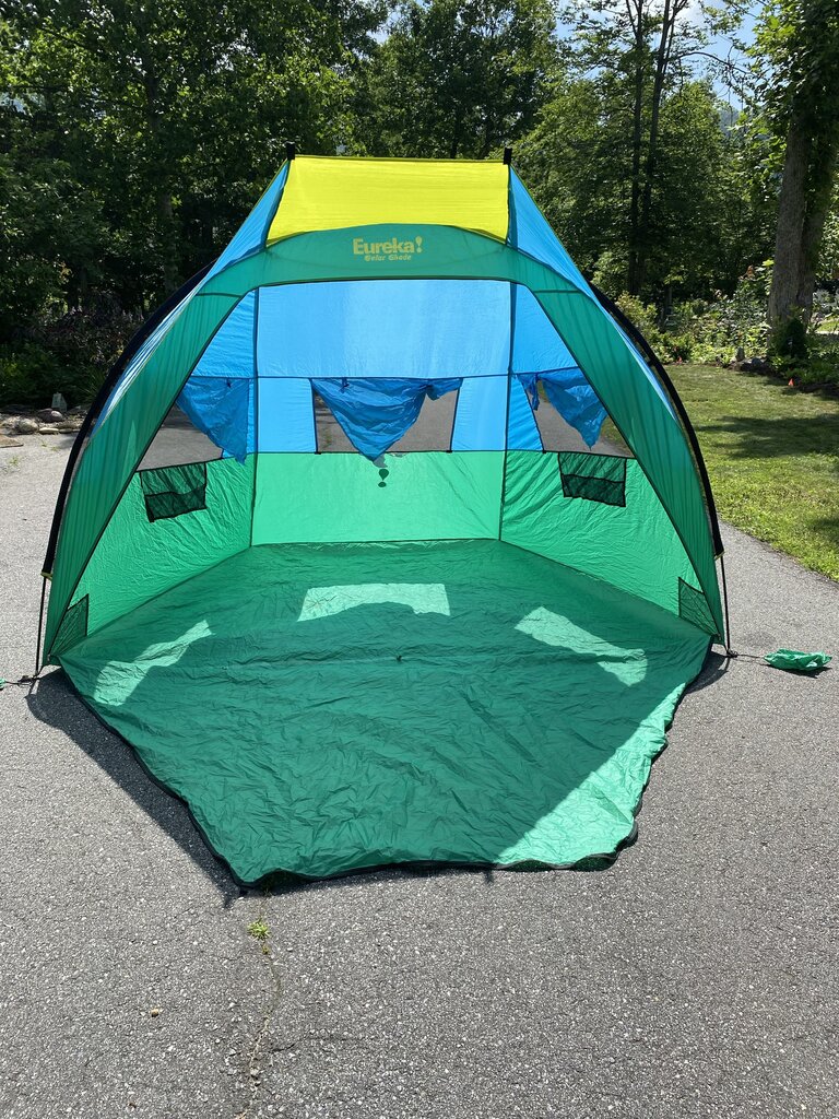 Eureka Solar Shade, Green/Blue, OS
