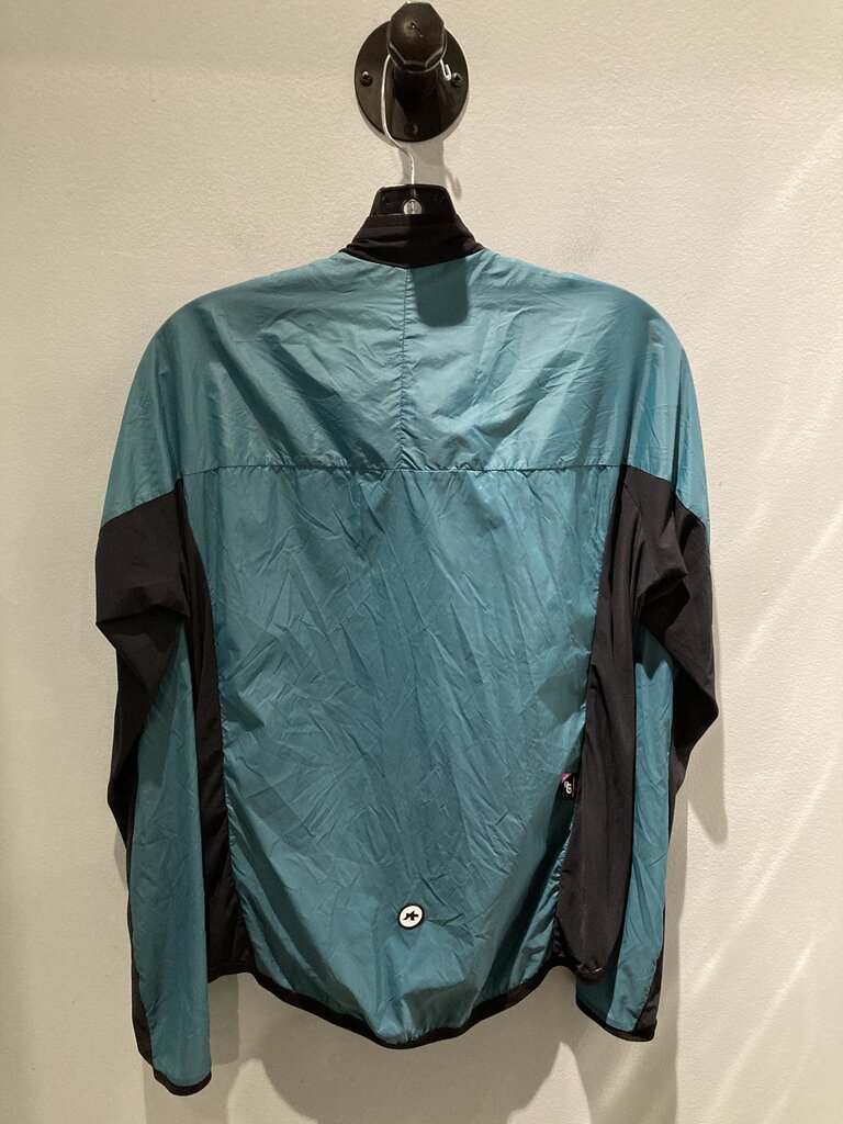 Assos FTR Wind Jacket, Green/Black, Women's XL