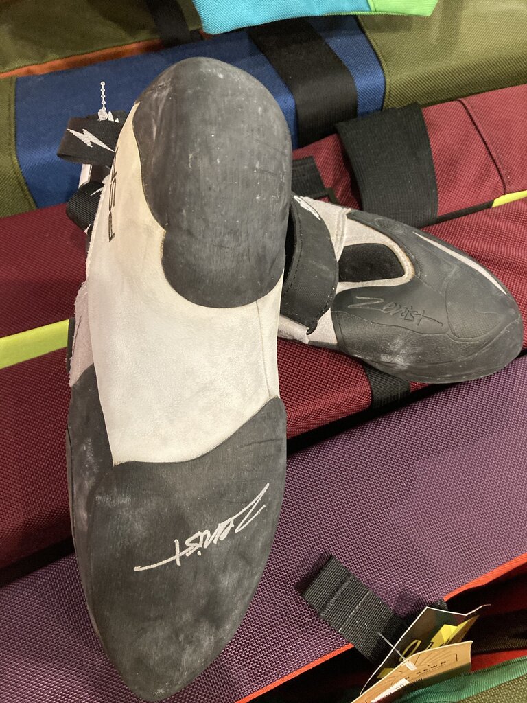 Evolve Zenist PSR 01 Climbing Shoe, Gray/Black, Men's 10.5