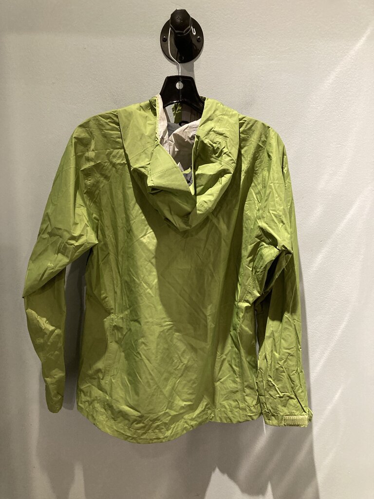 (Stain) Patagonia Rain Jacket, Green, Women's S