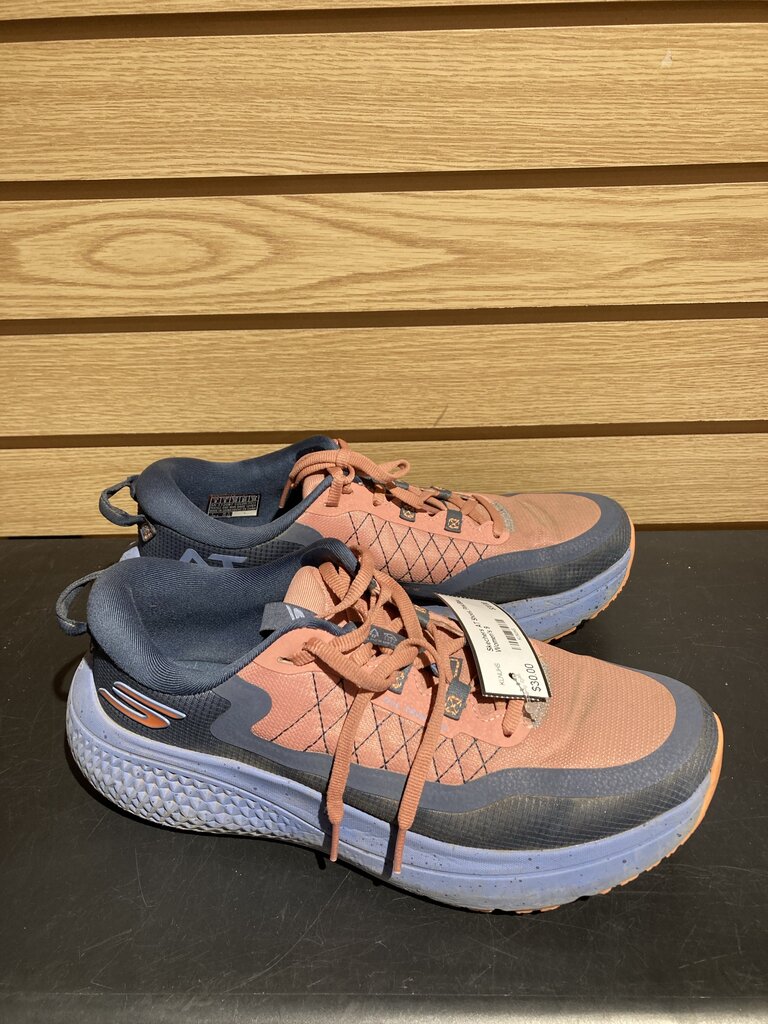 Skechers AT Shoes, Pink/Blue, Women's 9