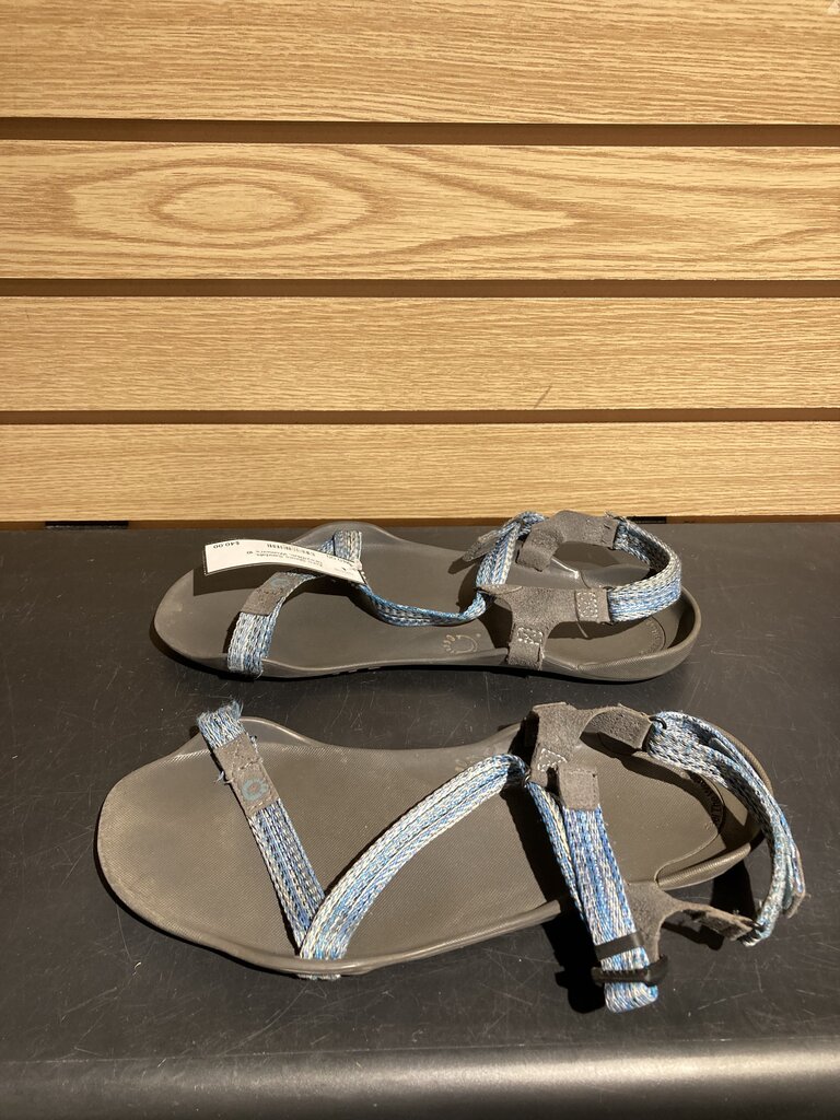 Xero Shoes Sandals, Grey/Blue, Women's 10
