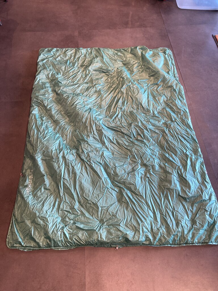 Thermarest Steller Blanket, Green/Grey, OS
