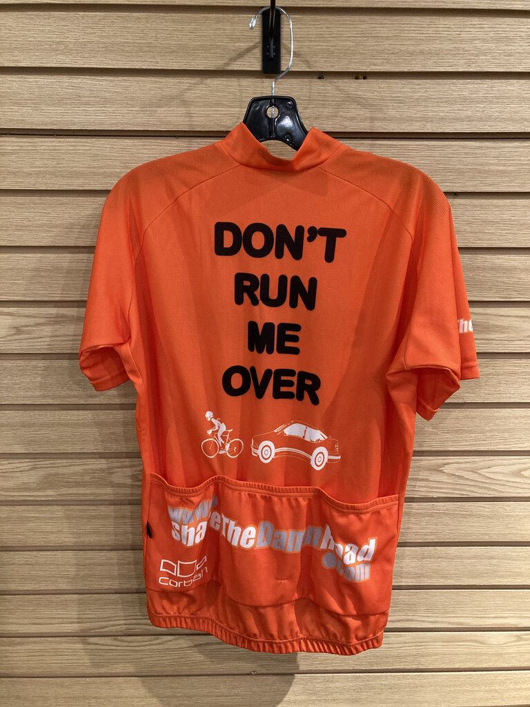 Corbah SS Cycle Jersey, Orange, Men's M