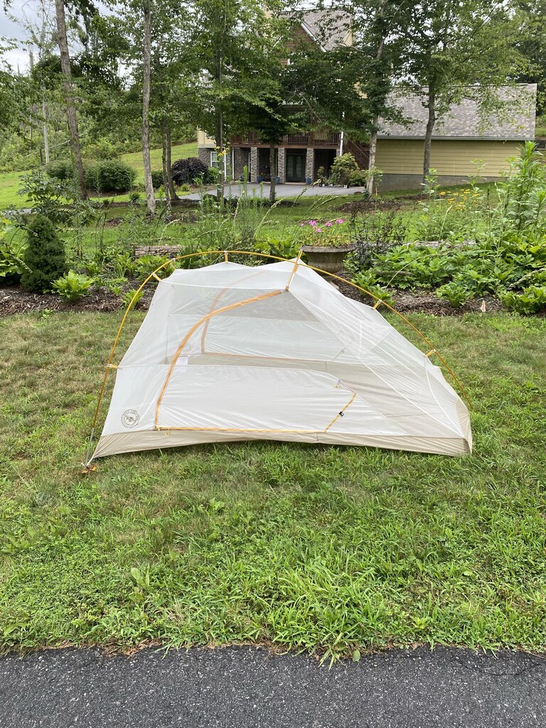 Big Agnes Tiger Wall UL2 Bikepack Tent, Grey/Yellow (SAMPLE)