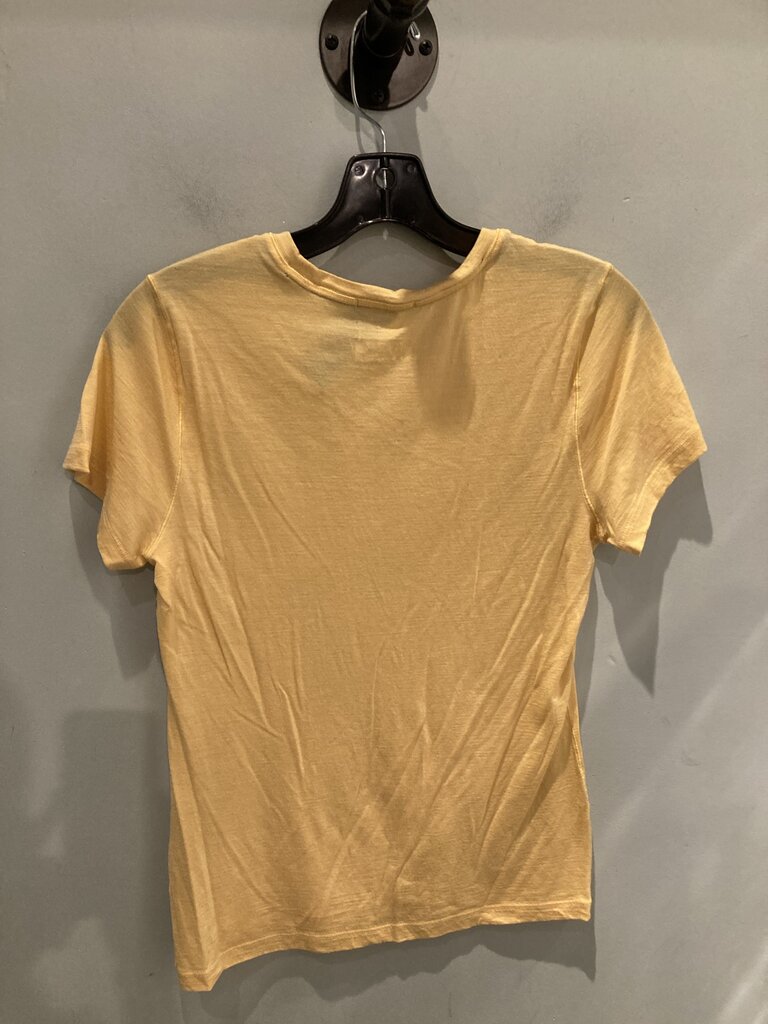Smartwool SS Crew, Yellow, Women's M