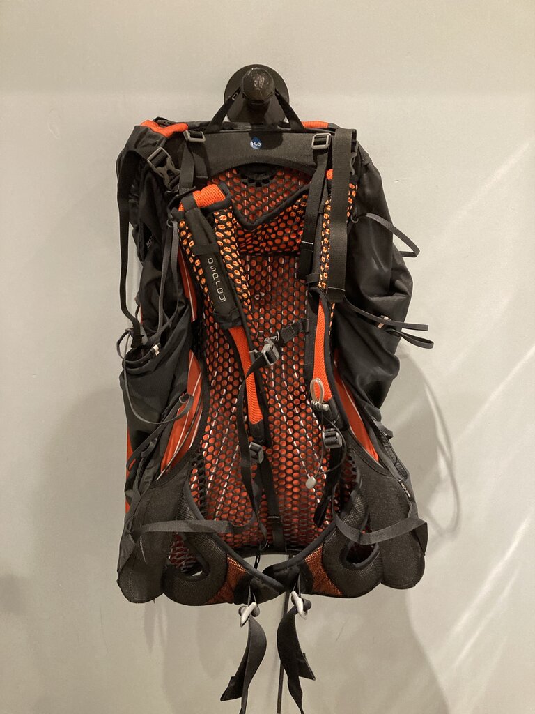 Osprey Exos 58 Backpack, Grey/Orange, M
