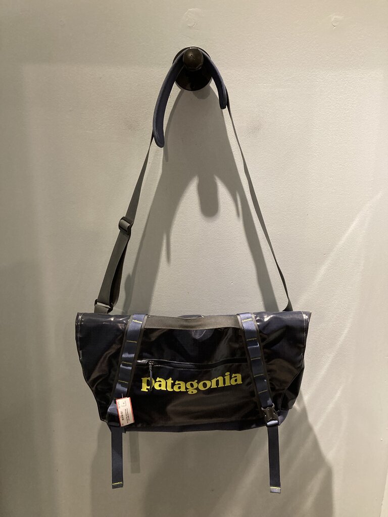 Patagonia Black Hole Messenger Bag, Blue/Yellow – Second Gear WNC