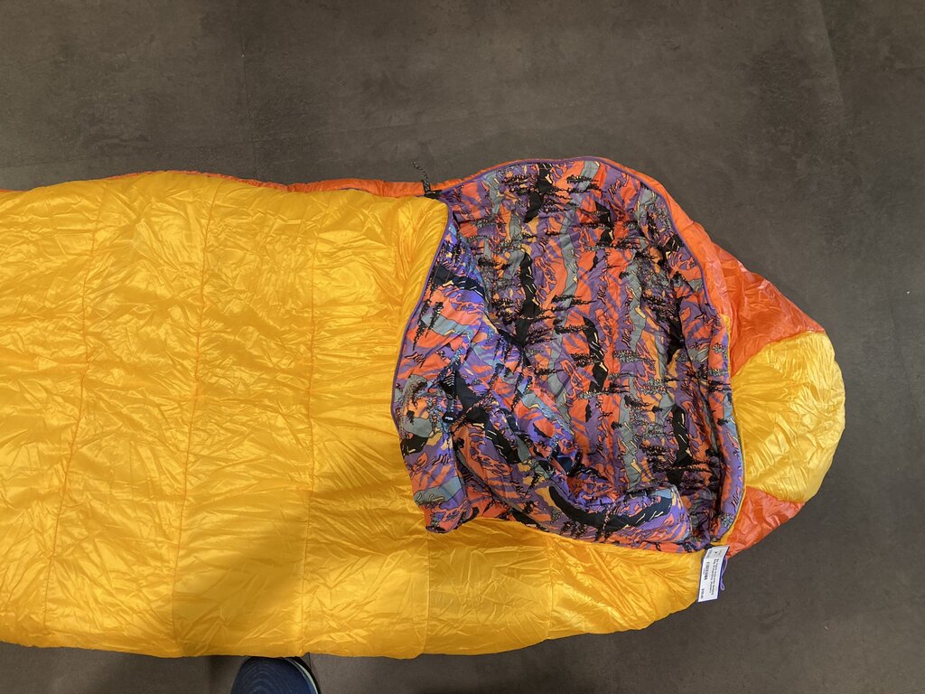 Big Agnes Anthracite Sleeping Bag, Orange/Grey, Women's Long 20 Degree