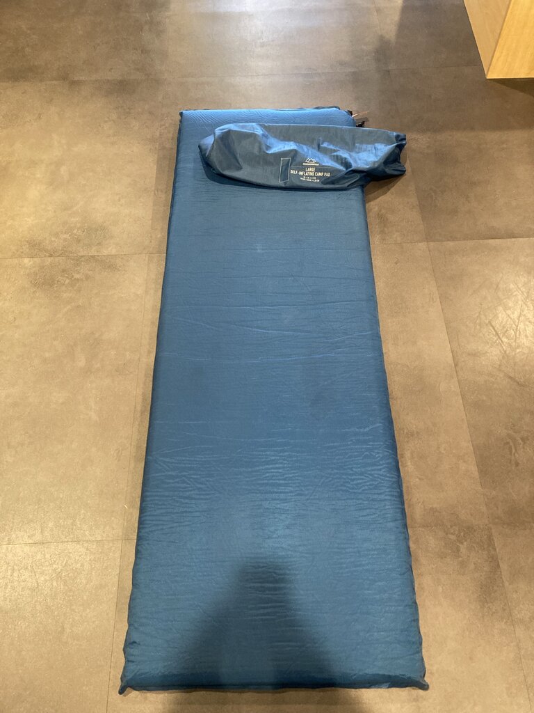 MountainSummitGear Self-Inflating Camp Pad, Blue, 76x26x2.5