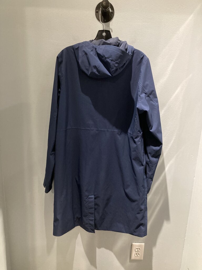 Patagonia Long Rain Jacket, Navy, Women's L