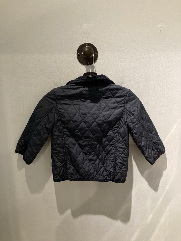 Hunter Quilted Jacket, Navy, 3T