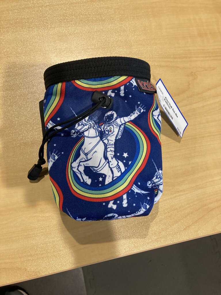 Krieg Chalk Bag, Blue Rainbows