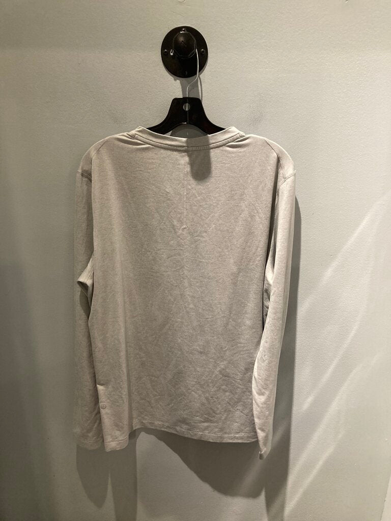 Lululemon LS Crew, Grey, Men's M