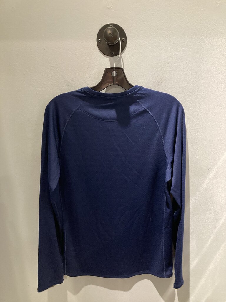 Patagonia LS Crew Baselayer, Navy, Men's M
