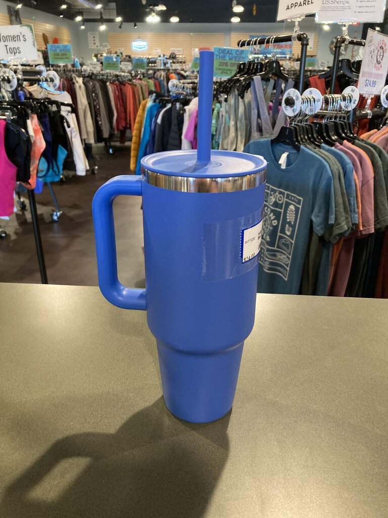 Hydro Flask Straw Tumbler, Blue, 40oz