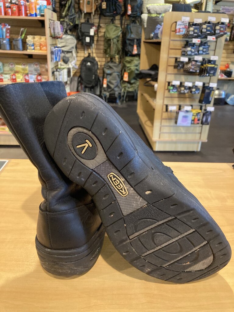 Keen WP Zip Boots, Black, Women's 10