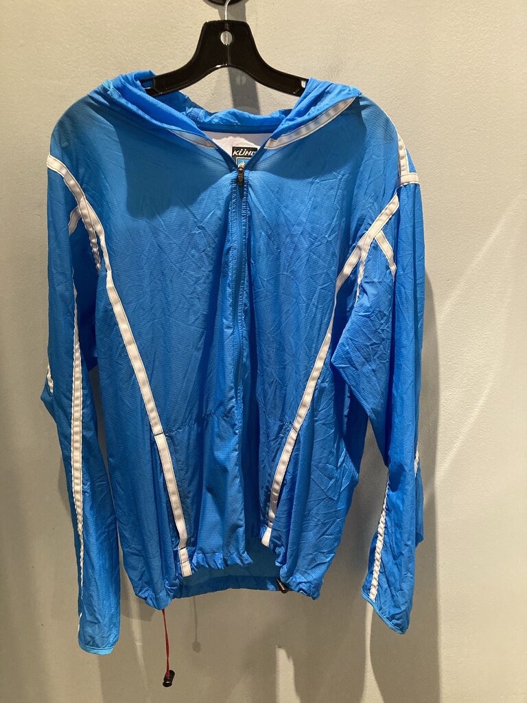 Kuhl Windbreaker, Blue/White, Men's L?