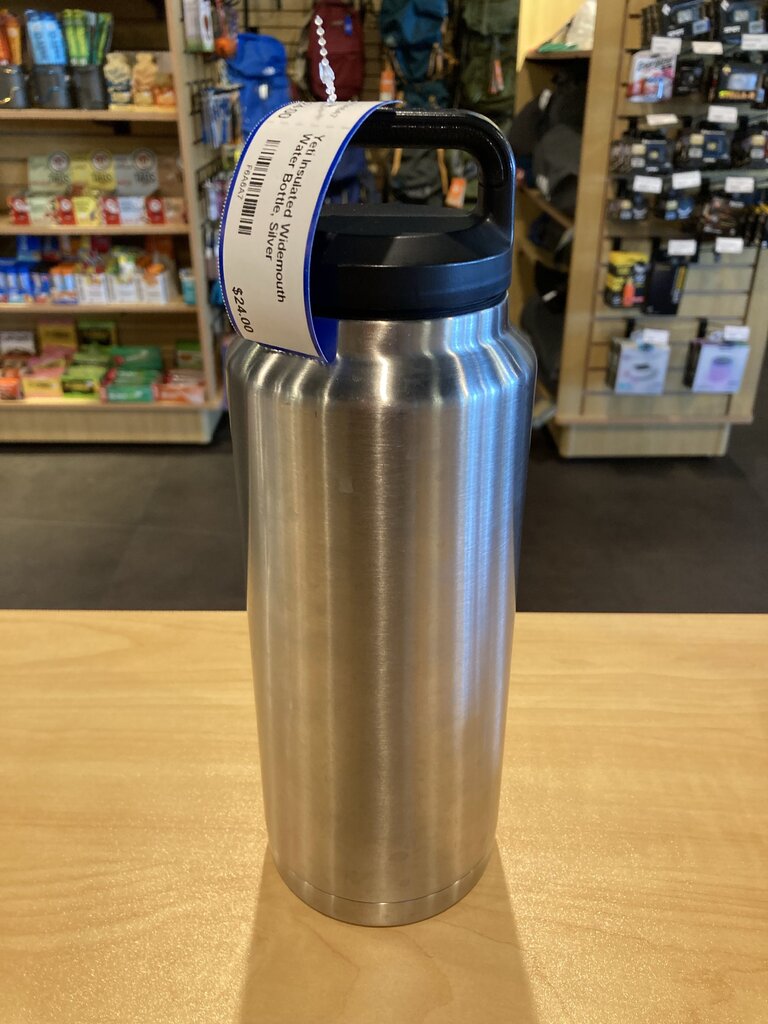 Yeti Insulated Widemouth Water Bottle, Silver