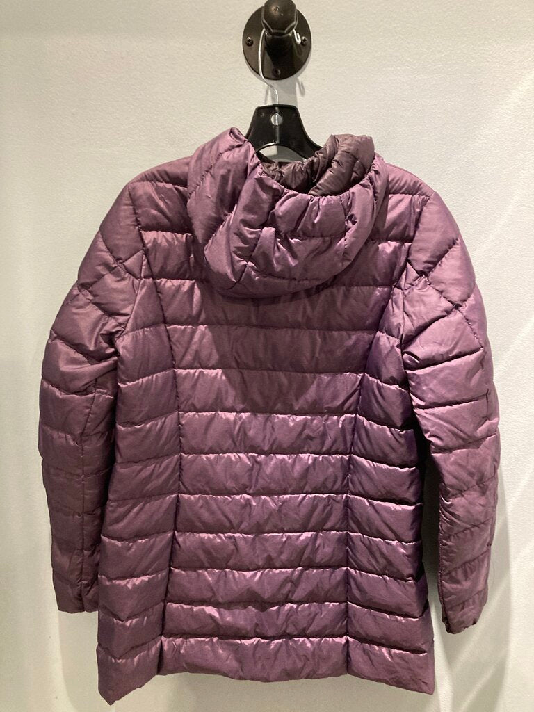 Eddie Bauer Long Down Jacket, Purple, Women's M