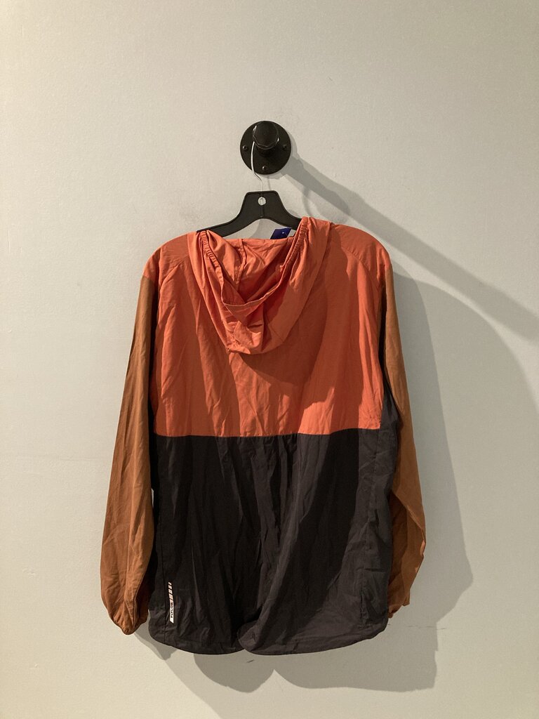 Flylow Wind Jacket, Orange/Tan/Black, Men's L