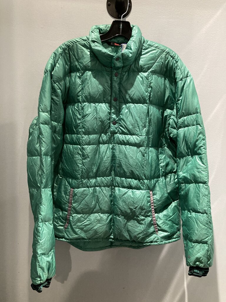 Stoic Puffer Pullover, Green, Men's L