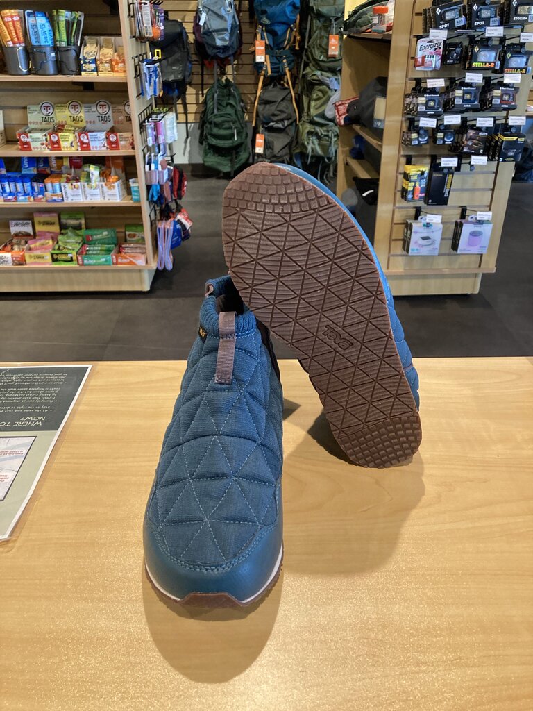 Teva Slip On Quilted Boots, Blue, Women's 11