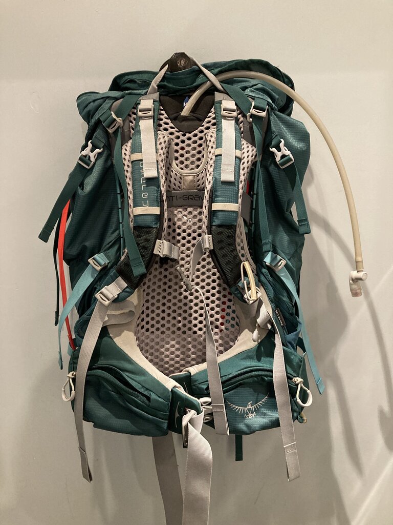 Osprey Aura 65 AG Backpack, Green/Teal, Women's XS