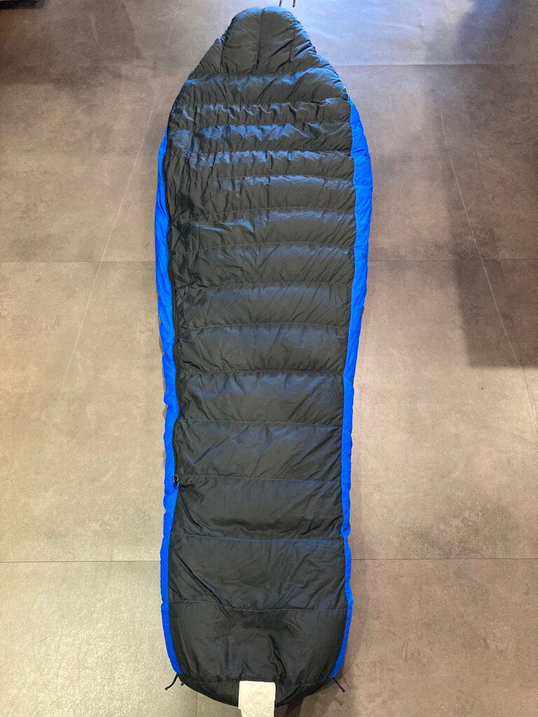 Marmot Pinnacle Long Sleeping Bag, Blue/Black, 15deg