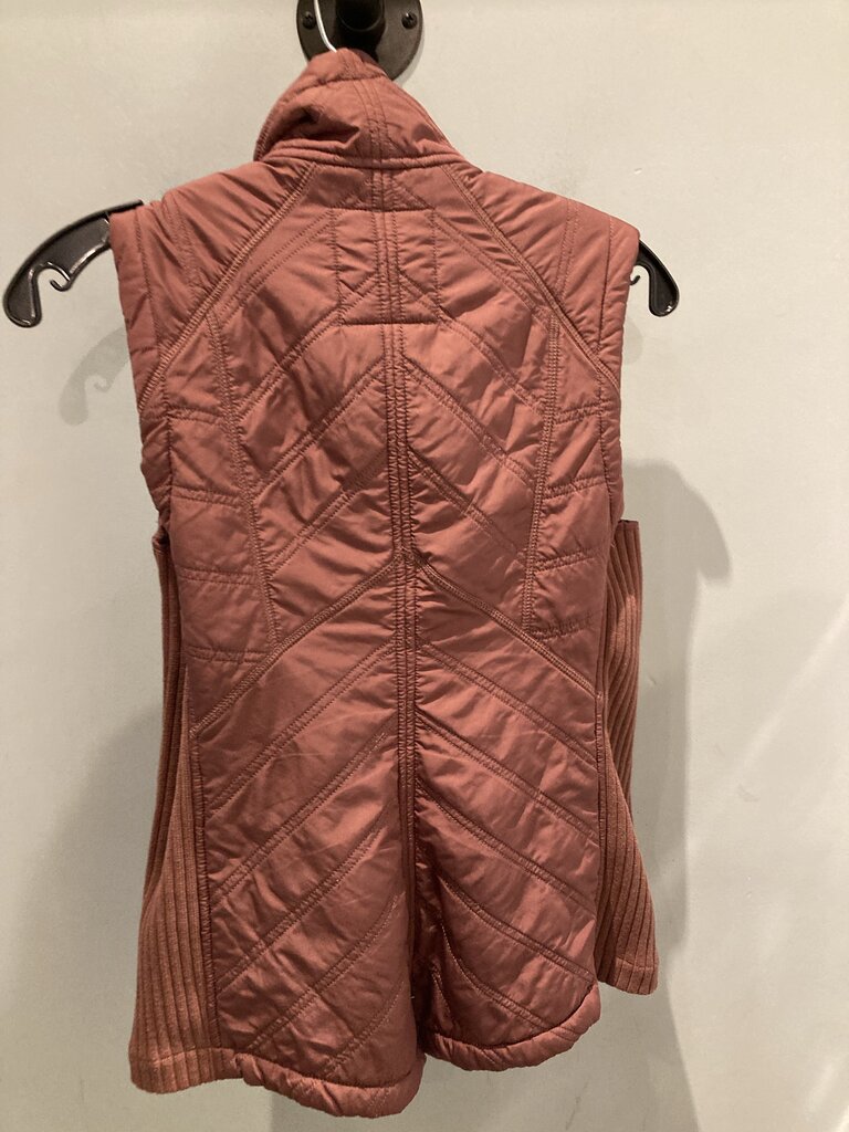 Prana Sherpa Lined Vest, Maroon, Women's S