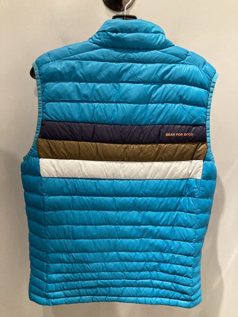 Cotopaxi Fuego Down Vest, Blue/Green, Men's M