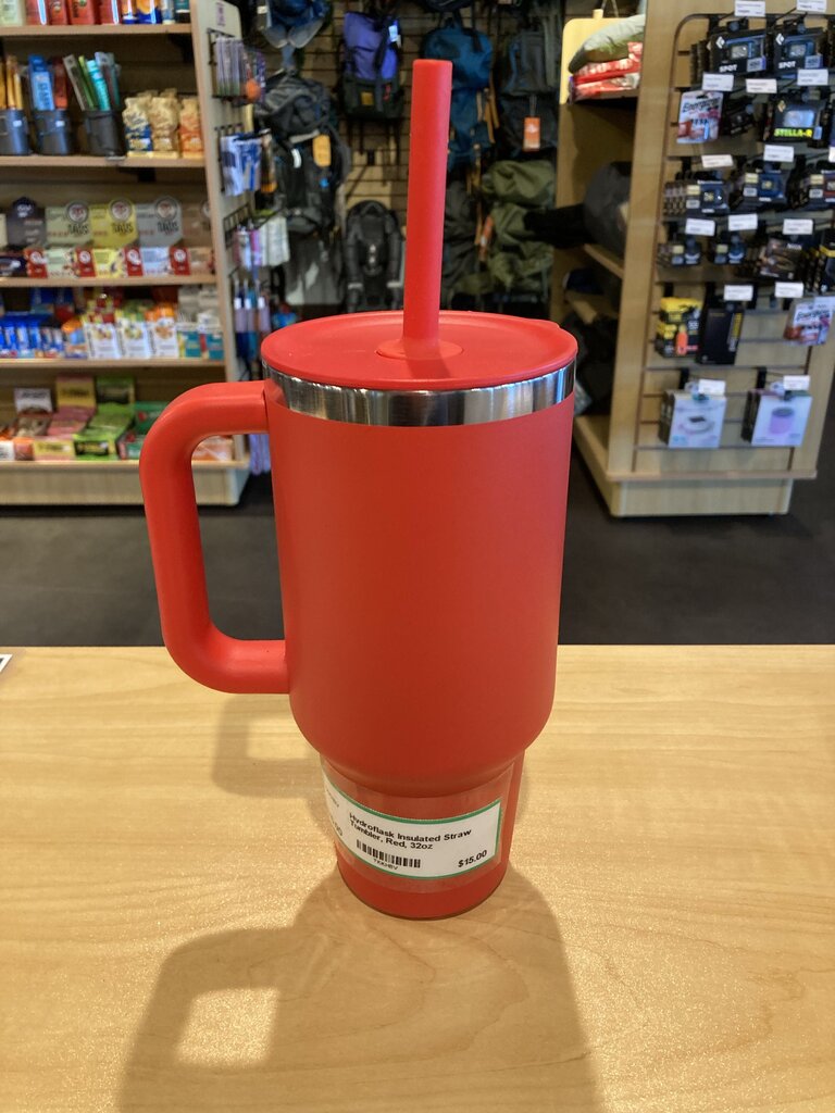 Hydroflask Insulated Straw Tumbler, Red, 32oz