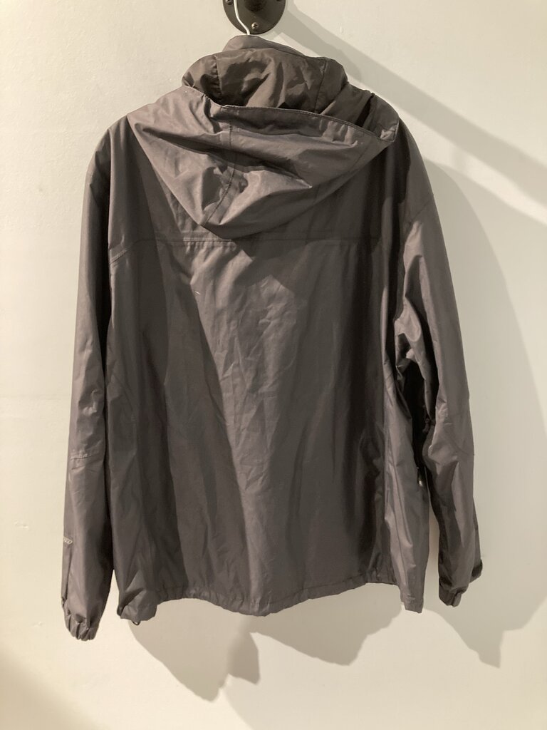 Hi-Tec Rain Jacket, Dark Grey, Men's XL