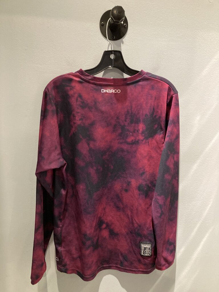 Dharco LS Crew, Pink/Black/Purple, Men's L?