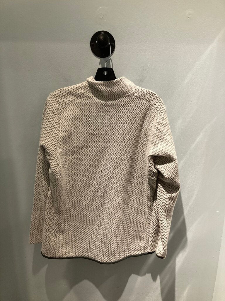Patagonia 1/4 Zip Fleece, White, Women's XL