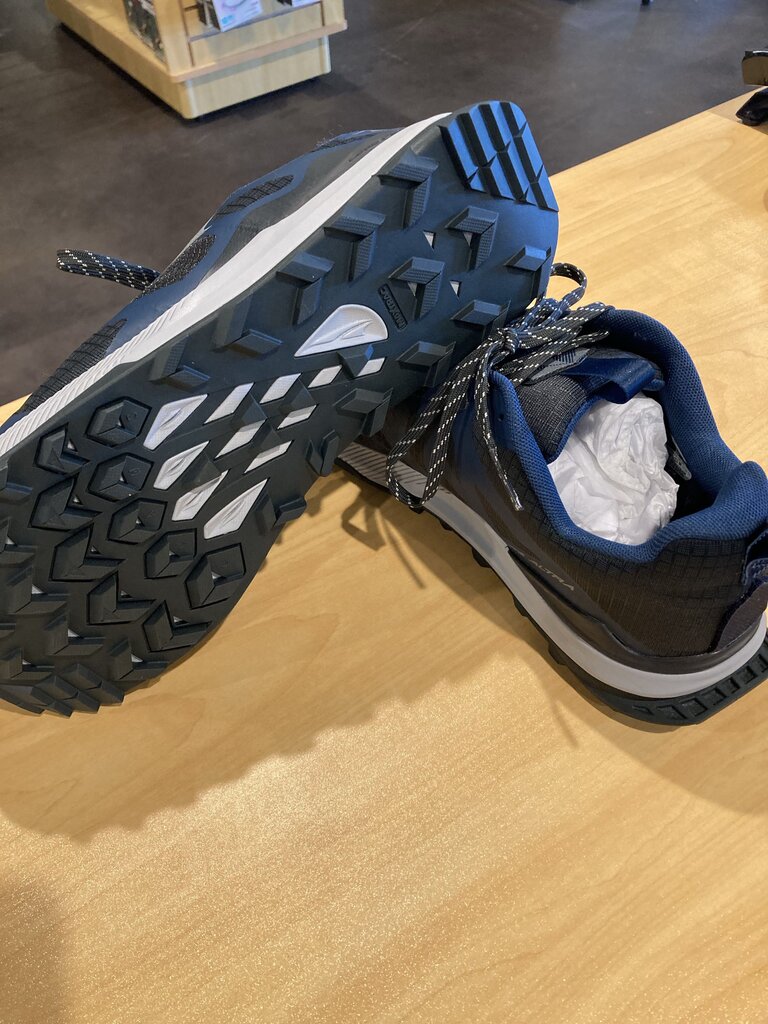 (NWT) Altra Lone Peak 8, Blue/Black, Men's 10