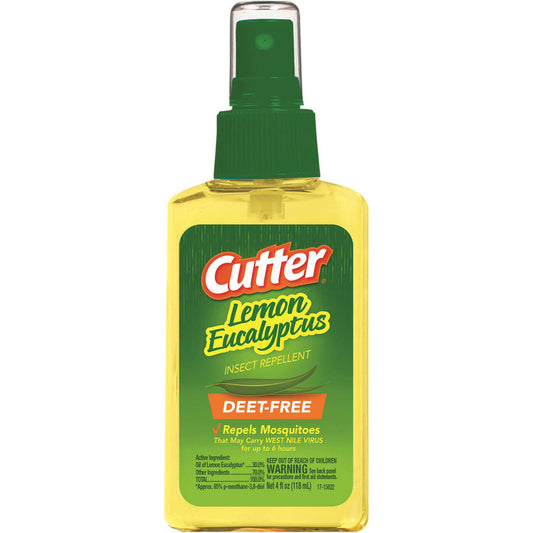 Cutter Lemon Eucalyptus Insect Repellent, Deet Free, 4oz