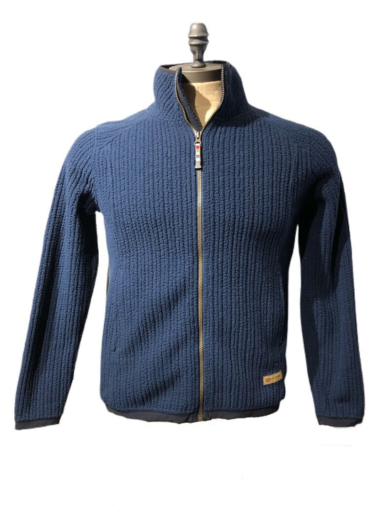 Sherpa Full Zip Fleece, Blue, Men's M