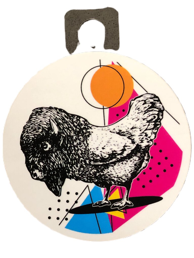 Buffalo Chicken Sticker