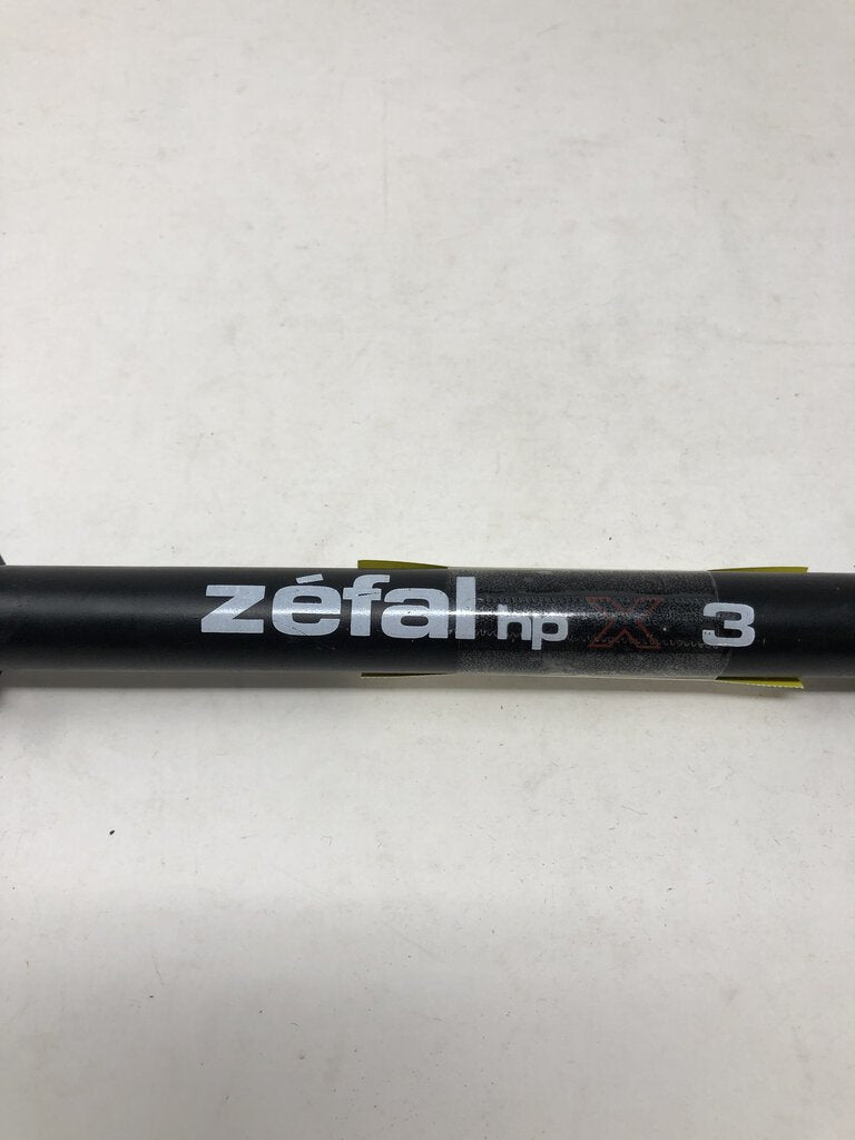 Zefal Hp X 3 Bike Pump, Black
