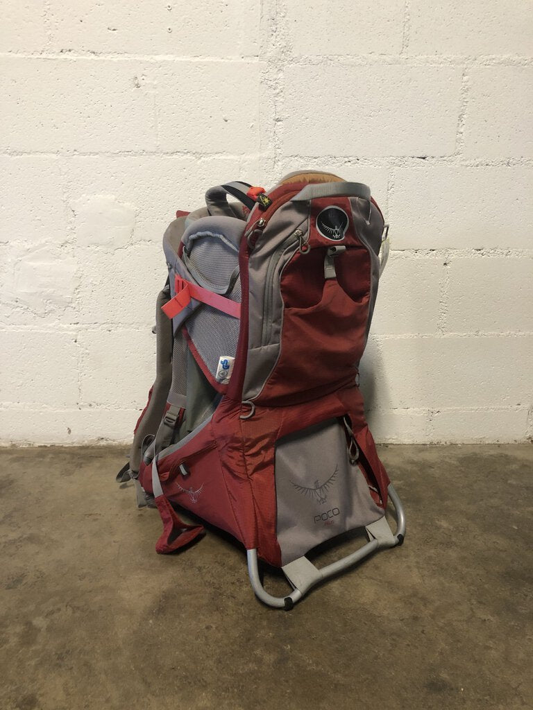 Osprey Poco Plus Kid Carrier, Red