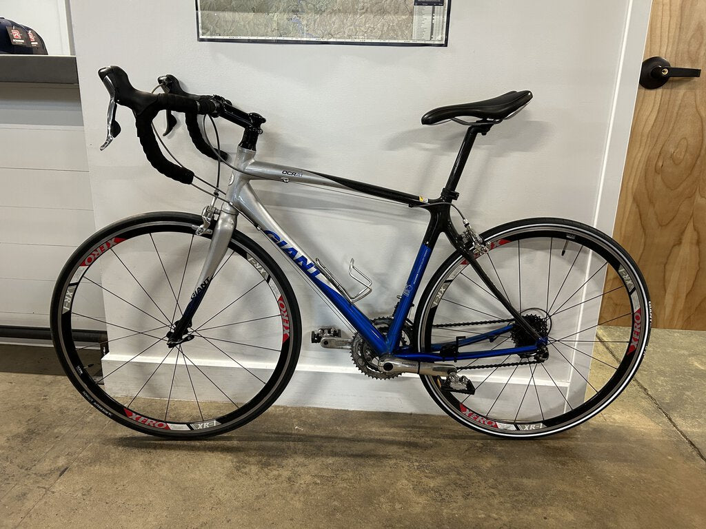Giant OCRA1 Compact Road Bicycle, Blue/Grey (Heights 5' 7" to 5' 11")